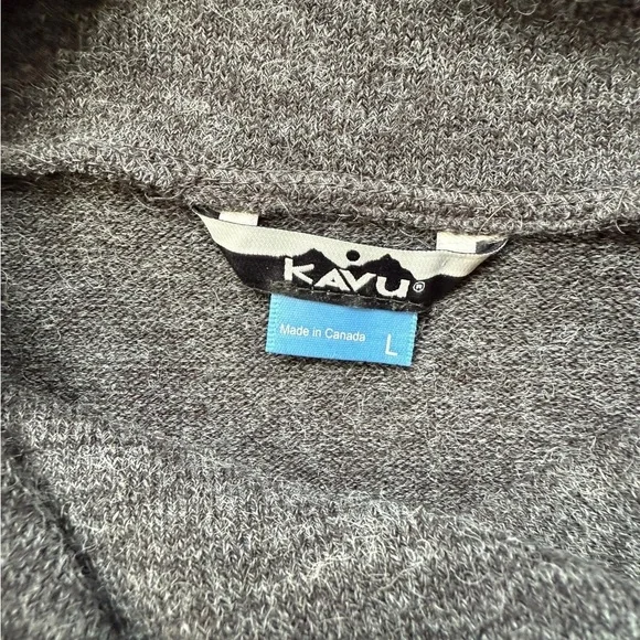 Kavu Women’s Long Cowl Neck Sweater Size Large Excellent Condition! - Picture 3 of 4
